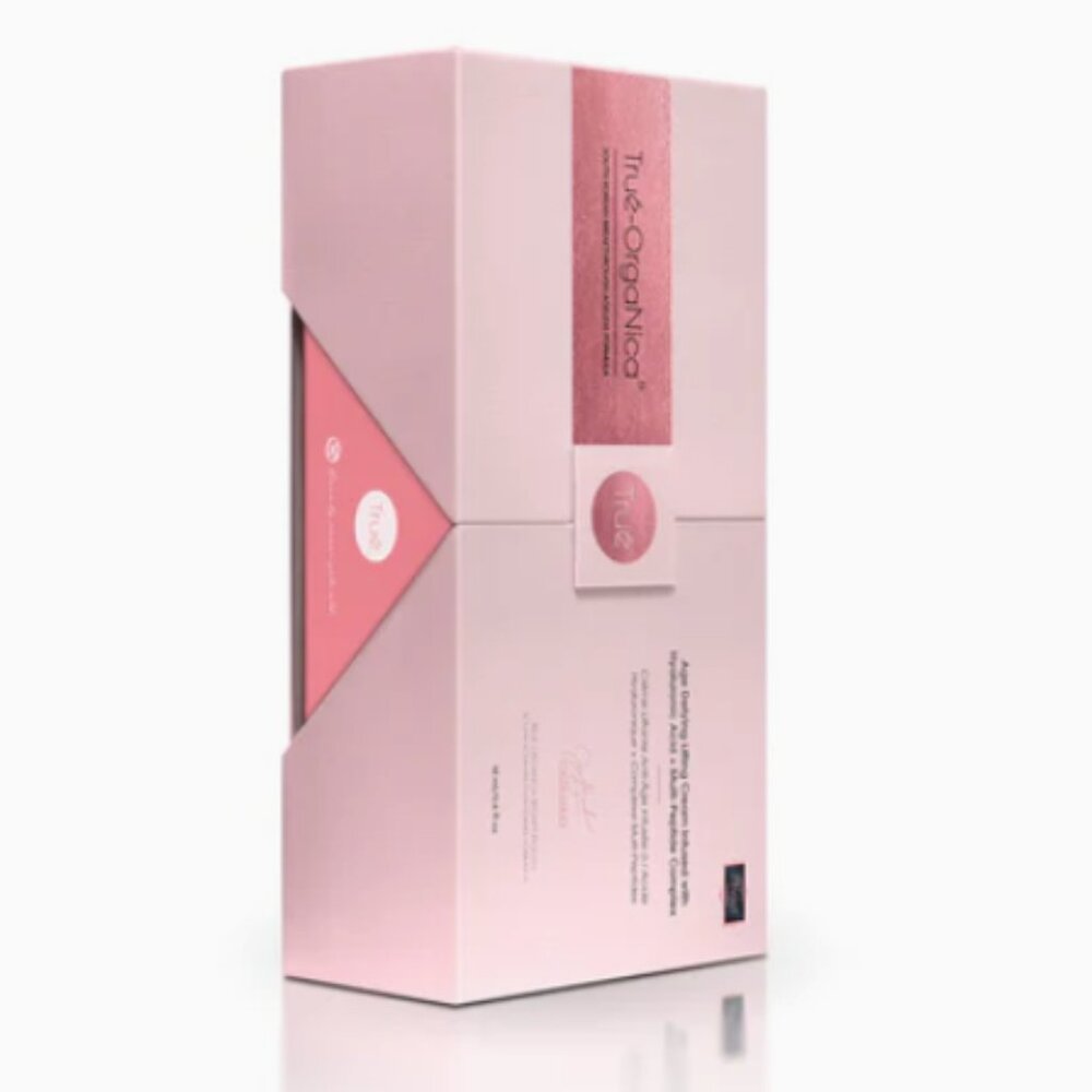 Trué-OrgaNica Age Defying Lifting Cream Infused Hyaluronic Acid + Multi-Peptide - Picture 3 of 3